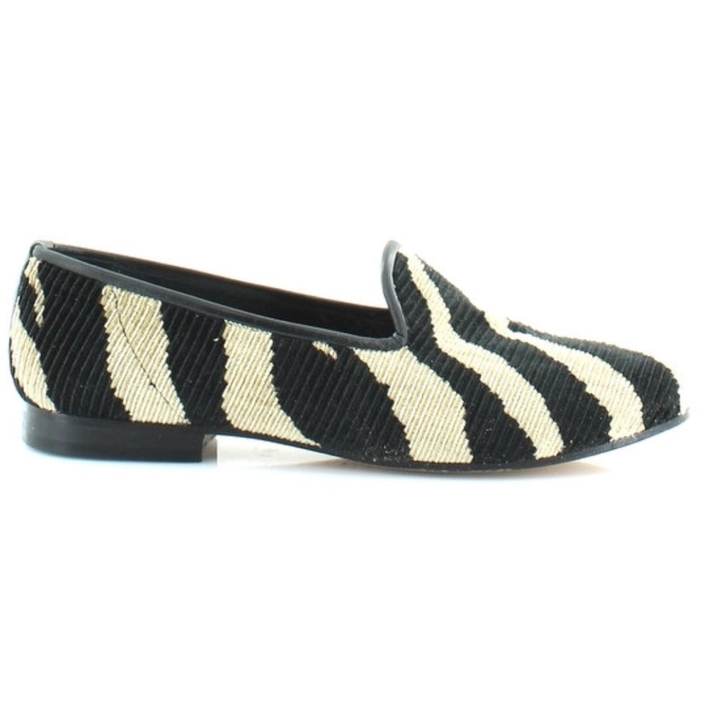 Anthropologie Zebra Print Striped Flat Loafer Flat - Picture 10 of 12